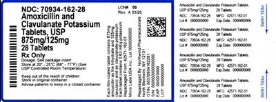 70934 162 28 Master Bottle Label Approval   Rev A 03 20